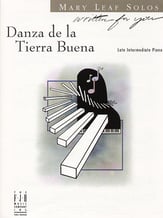Danza de La Tierra Buena piano sheet music cover